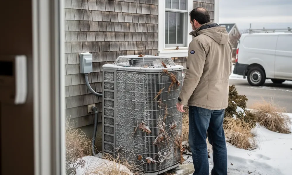A sudden loss of heating from a heat pump is often caused by simple issues