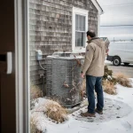 A sudden loss of heating from a heat pump is often caused by simple issues