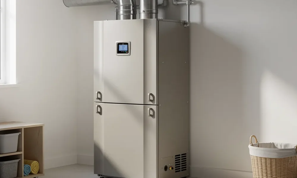 A furnace that requires frequent repairs, runs louder than it used to, or fails